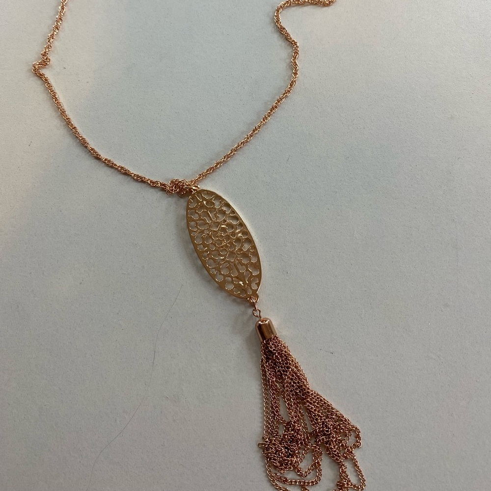 Long Charm Necklace
